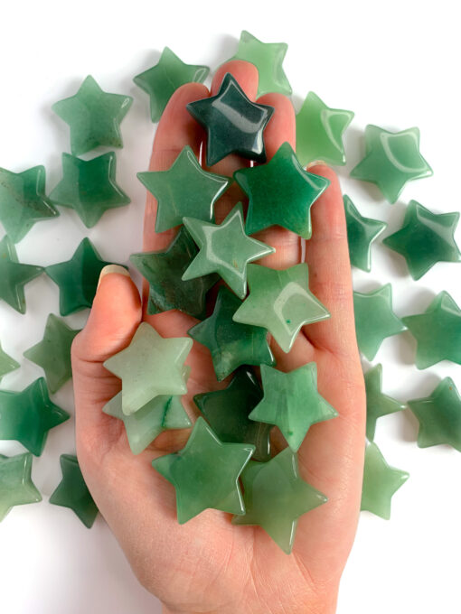 Green Aventurine star