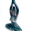 Green Moss Agate Yoga Goddess