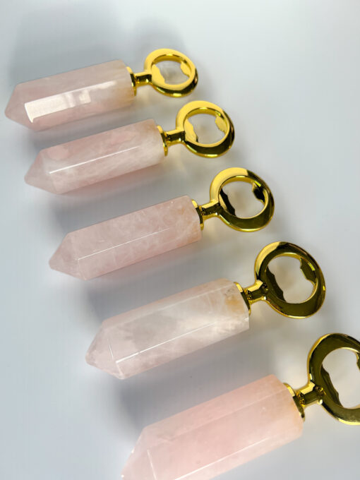 Rose Quartz Bottle Opener