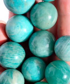 Amazonite spheres