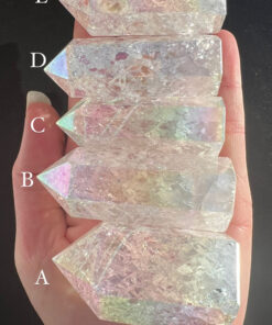 Crackle Quartz Aura point