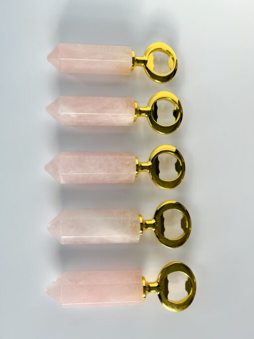 Rose Quartz Bottle Opener