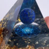 Lapis Lazuli resin pyramid