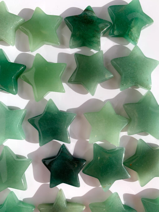 Green Aventurine star