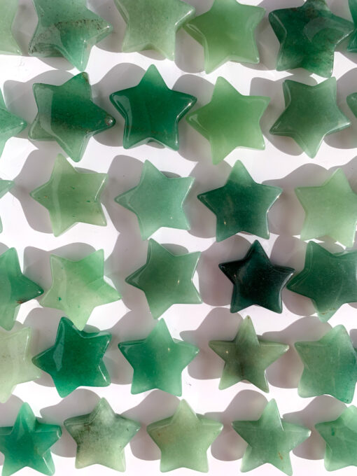 Green Aventurine star