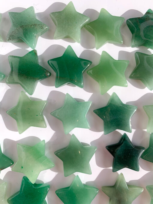 Green Aventurine star