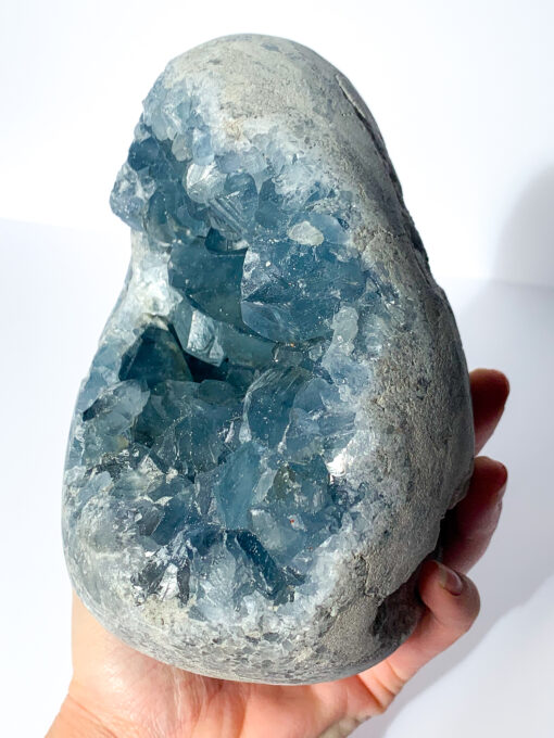 Large Celestite Crystal Cluster | B | 2892g - Image 3