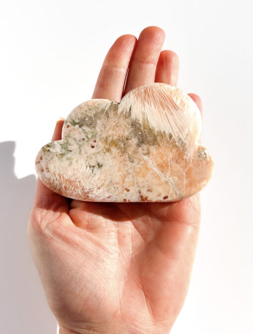 Pink Scolecite cloud