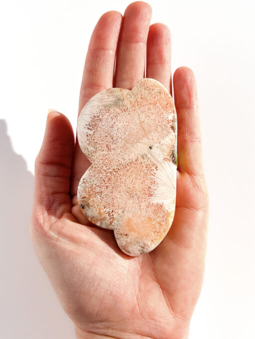 Pink Scolecite cloud