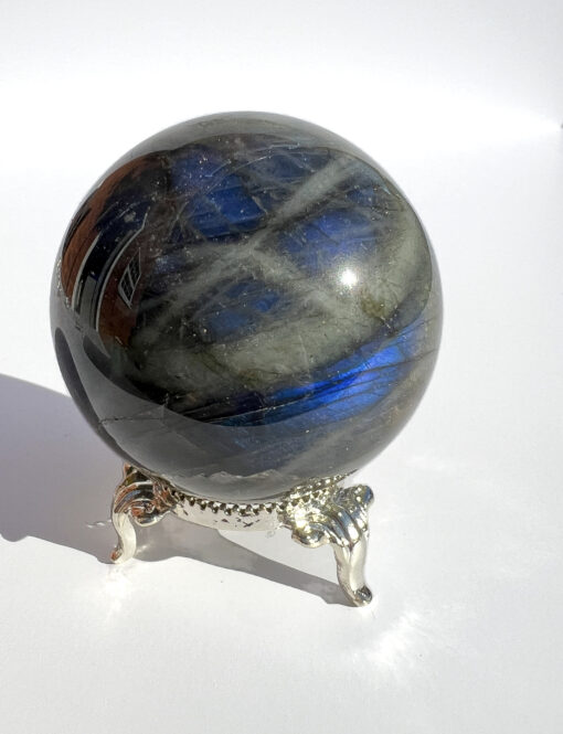 Labradorite sphere