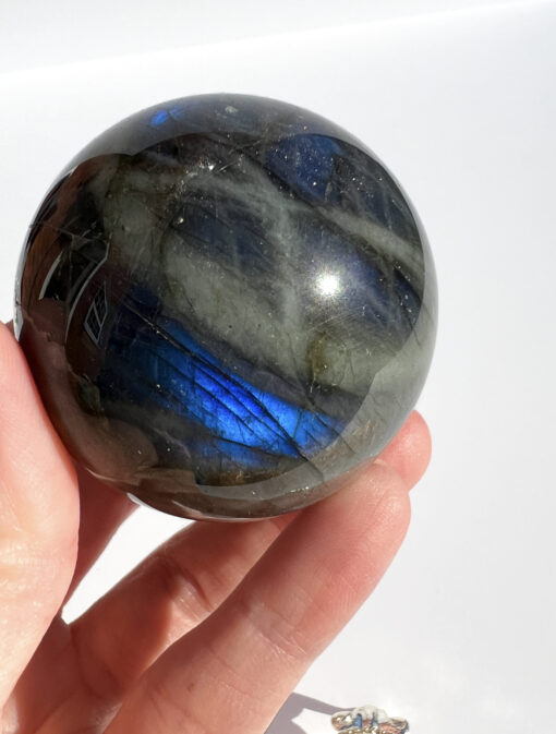 Labradorite sphere