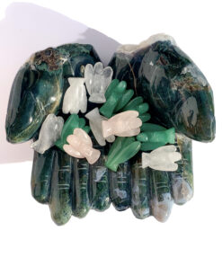 Moss Agate double hand