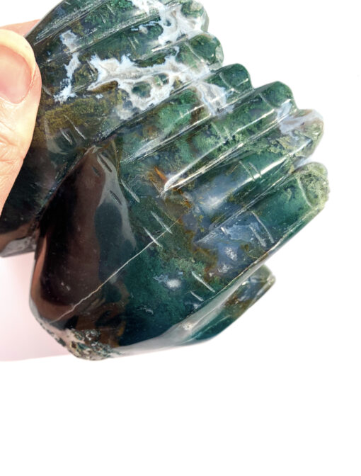 Moss Agate double hand