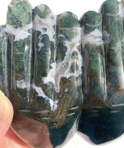 Moss Agate double hand