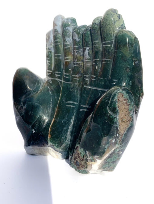 Moss Agate double hand