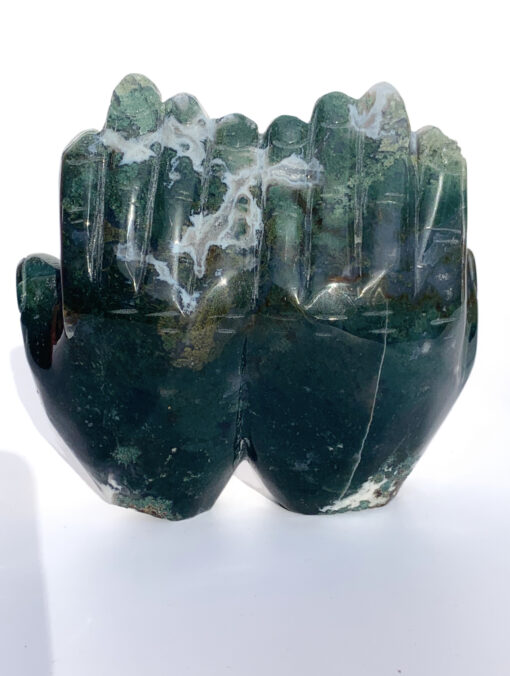 Moss Agate double hand