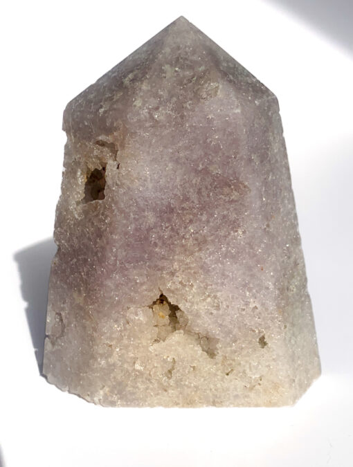 Pink Amethyst druzy tower