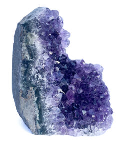 Amethyst cluster cut base