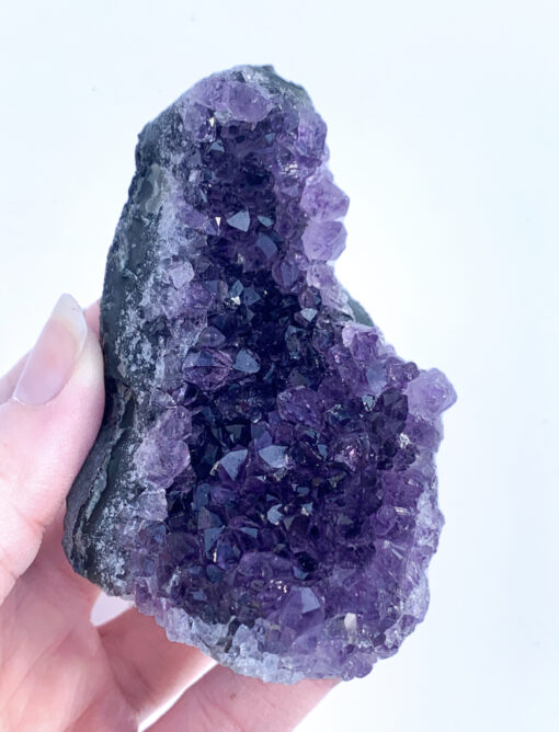 Amethyst cluster cut base