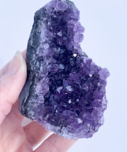 Amethyst cluster cut base