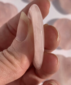 Rose Quartz worry stone