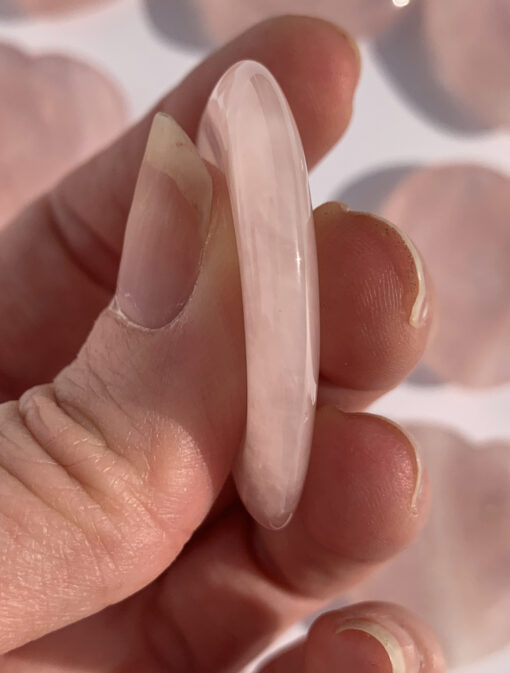 Rose Quartz worry stone