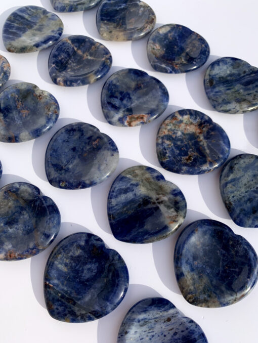 Sodalite worry stone