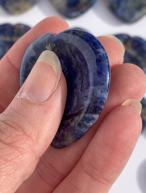 Sodalite worry stone