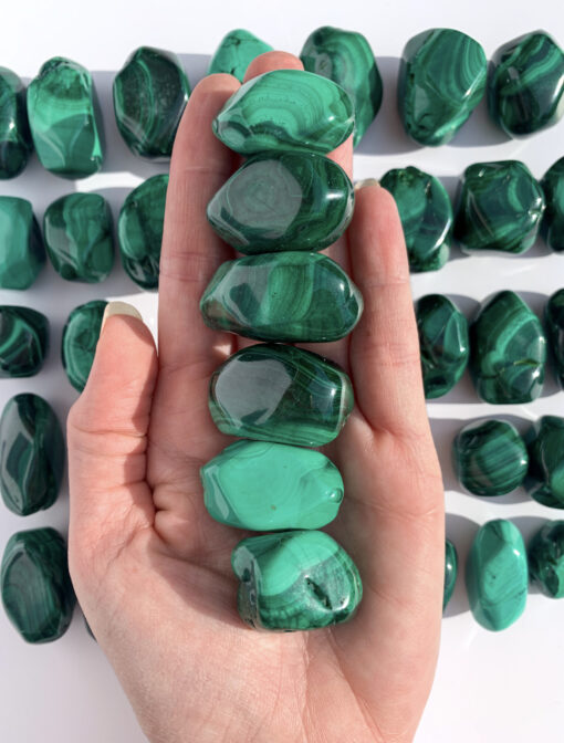 Malachite tumble