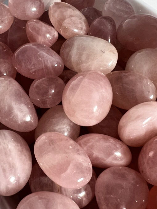 Rose Quartz pocket stone