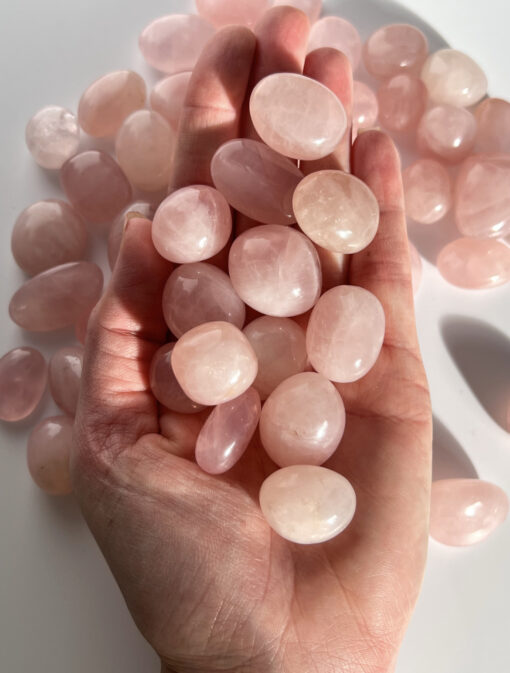 Rose Quartz pocket stone