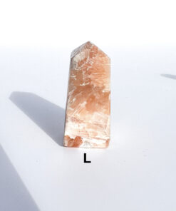 Pink Scolecite point