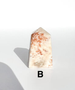 Pink Scolecite point