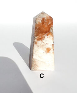 Pink Scolecite point