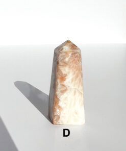 Pink Scolecite point