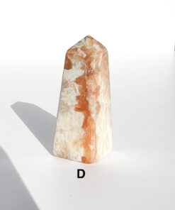 Pink Scolecite point