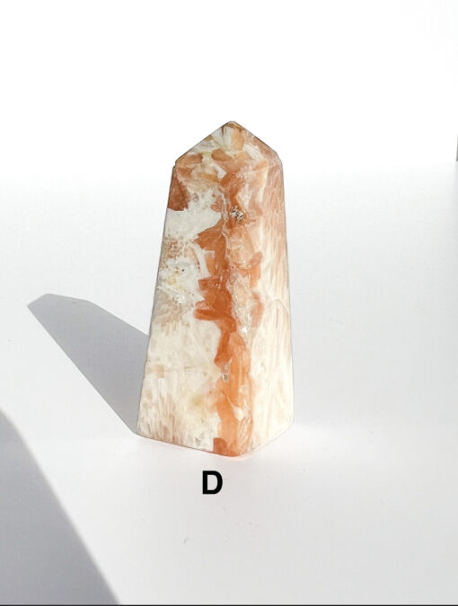 Pink Scolecite point