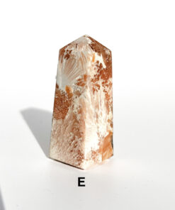 Pink Scolecite point