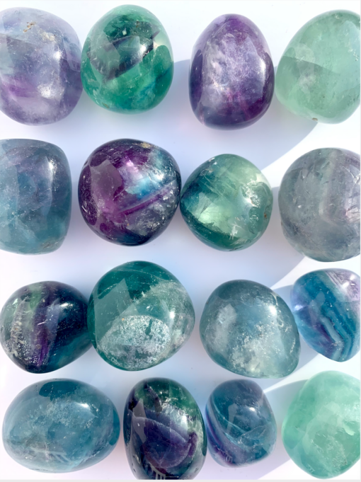 fluorite pocket stone