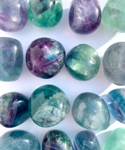 fluorite pocket stone