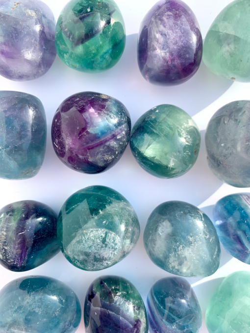 fluorite pocket stone