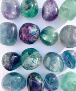 fluorite pocket stone