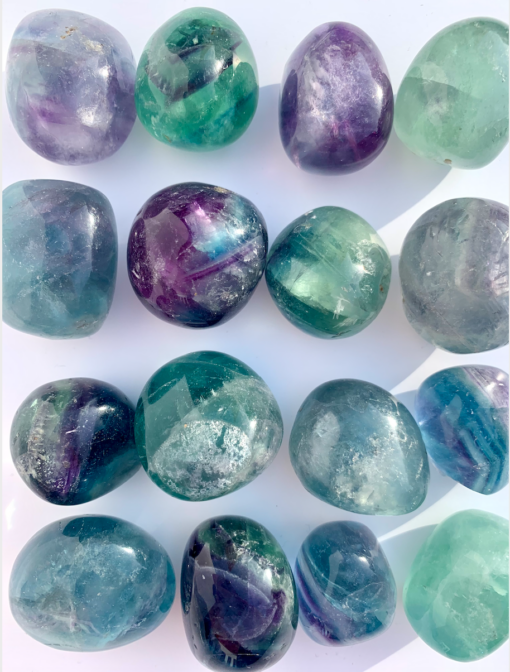 fluorite pocket stone