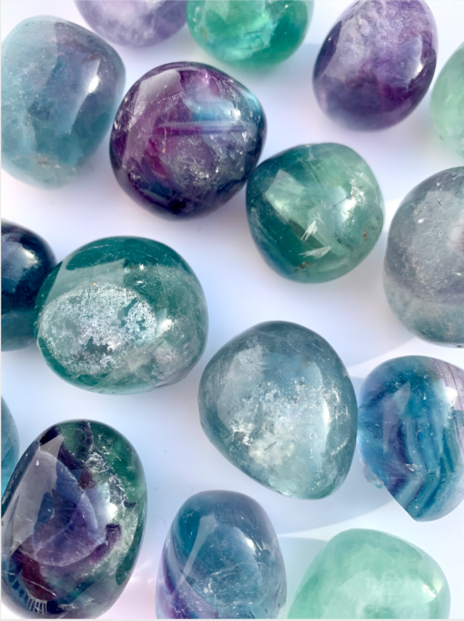 fluorite pocket stone