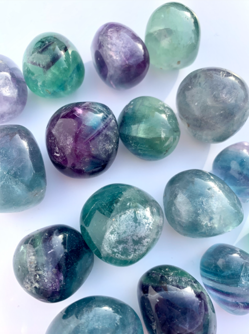 fluorite pocket stone