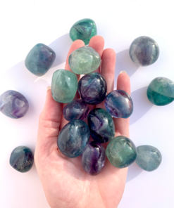 fluorite pocket stone