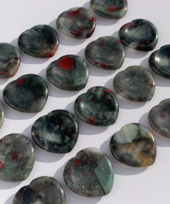 Blood stone worry stone