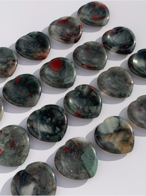 Blood stone worry stone