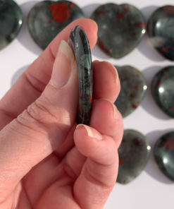 Blood stone worry stone