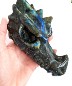 Labradorite dragon head